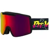 Image de Pit Viper The Power Surge Backslap Small Skibril Zwart Red Revo/CAT3 Man,Vrouw