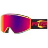 Image de Pit Viper The Combustion Bn5000 Skibril Rood Red Revo/CAT3+Yellow Snow/CAT1 Man,Vrouw