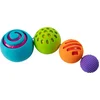 Image de FAT BRAIN TOYS Oombeeball   Sensorisch Educatief Speelgoed Baby   Vanaf 10 Maanden   Ontwikkeling Motoriek & Zintuigen