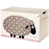 Image de 3 Sprouts Speelgoedkist - Schaap