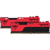 Image de Memory Viper Elite PVE2432G320C8K - 32 GB - 2 x 16 GB - DDR4 - 3200 MHz - 288-pin DIMM - Black - Red
