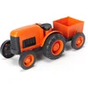 Image de Speelgoed tractor met aanhangwagen - Green Toys