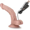 Image de Dr. Skin - Dr. Sean Vibrator Met Zuignap 20 cm - Vanilla