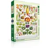 Image de New York Puzzle Company - Vintage Images Vegetables ~ Légumes - 1000 stukjes puzzel