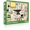 Image de New York Puzzle Company legpuzzel Makers Collection - 1000 stukjes karton.
