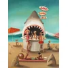 Image de New York Puzzle Company Puzzel Sand Shark Bar - 500 stukjes