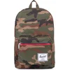Image de Pop Quiz - Woodland Camo/Multi Zip / Rugzak - schooltas - laptoptas / 15" fleece laptopvak - meerdere extra vakken - 22L opbergruimte / Beperkte Levenslange Garantie / Camouflageprint