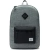 Image de Heritage - Raven Crosshatch/Black / Rugzak - schooltas - laptoptas / 15" Laptopvak - 21.5L opbergruimte / Beperkte Levenslange Garantie / Grijs