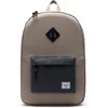 Image de Herschel Vrije tijd rugzak Rugzak met laptopvak Heritage Backpack 21,5L Timberwolf / Black Denim Beige Grijs