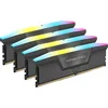 Image de Corsair Vengeance RGB - Geheugen DDR5 - 64 GB: 4 x 16 GB - 288-PIN - 6000 MHz / PC5-48000 - CL36 - 1.40V - XMP 3.0 - Overclock PMIC - Intel 700 Series - zwart