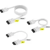 Image de Corsair iCUE LINK Cable Kit - Kabelkit - Met rechte connectors - Wit