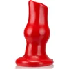 Image de Oxballs - Pighole Deep-1 - Holle Buttplug - Rood - Small