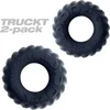 Image de Oxballs - Truckt - Cockring - 2 stuks - Night Edition - Mat Zwart