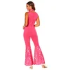 Image de Barbie Western Jumpsuit Roze volwassenen   - Maat L
