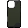 Image de Urban Armor Gear Metropolis LT Hoesje Geschikt voor Apple iPhone 16 Pro Max | Compatibel met MagSafe | Back Cover | Kevlar Olive