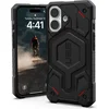Image de Urban Armor Gear Monarch Pro Hoesje geschikt voor Apple iPhone 16 | Compatibel met MagSafe | Back Cover | Kevlar Zwart