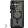 Image de UAG Plasma XTE Hoesje Geschikt voor Samsung Galaxy S25 Ultra - Compatibel met MagSafe / Qi2 - Back Cover met Standaard - Zwart/Oranje