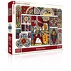 Image de New York Puzzle Company Puzzel Stained Glass - 1000 stukjes