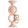 Image de Mushie Activiteitenspeeltje Hexapop met Zuignap Blush