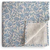 Image de Mushie Hydrofiele Doek XL Swaddle Blue Flowers