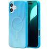 Image de ZAGG Milan Snap Hoesje Geschikt voor Apple iPhone 16 Plus - Back Cover Compatibel met MagSafe / Qi2 - Gerecycled Materiaal - Grafeen - Deep Aurora