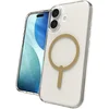 Image de ZAGG Milan Snap Hoesje Geschikt voor Apple iPhone 17 - Back Cover Compatibel met MagSafe - Gerecycled Materiaal - Grafeen - Goud