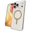 Image de ZAGG Milan Snap Hoesje Geschikt voor Apple iPhone 17 Pro - Back Cover Compatibel met MagSafe - Gerecycled Materiaal - Grafeen - Goud