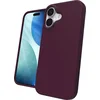 Image de Zagg Manhattan Snap Hoesje Geschikt voor Apple iPhone 17 - Compatibel met MagSafe - Siliconen Back Cover - Grafeen - Rood