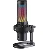 Image de Corsair Voxara - Microfoon - Gaming - Condensator - 32-Bit/192 kHz - USB-C - OLED-Display - RGB - Zwart