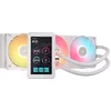 Image de CORSAIR iCUE LINK TITAN II 360 RX LCD   All-in-One Waterkoeler - 5 Inch LCD-scherm   360mm   Wit