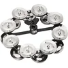 Image de Meinl HiHat Tambourine HTHH2BK, Metal, Steel Jingles,DoubleRow - Tamboerijn