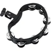 Image de Meinl Set-Tambourine HTMT2BK, Steel Jingles - Tamboerijn