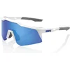 Image de 100% Speedcraft XS - Matte White - Blue Multilayer Mirror Lens - WHITE -