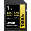 Image de Lexar SD Pro Gold Series UHS-II 1800x 1TB - Lezen 270MB/s - Schrijven 180MB/s - V60