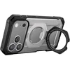 Image de Supcase UB Grip Pro geschikt voor iPhone 17 Pro hoesje met Screenprotector en compatibel met MagSafe - Zwart Transparant