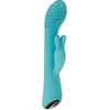 Image de Oplaadbare Vibrator Aqua Bunny - Groen