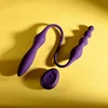 Image de Playboy - This & That Dubbele Vibrator - Purple