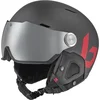 Image de Bollé Might Visor Skihelm met vizier | Brown Gun Cat.2 | Titanium Red Matte | Maat: 55 - 59 cm