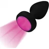 Image de Vibrerende Buttplug Met LED-Licht - Klein