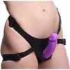 Image de XR Brands - Double Charmer - Silicone Double Dildo with Harness