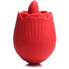Image de BLOOMGASM - French Rose Lik- en Vibratiestimulator - Rood