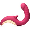 Image de XR Brands - Tease & Please Likkende & Stotende Vibrator - Roze