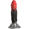 Image de count cockula - siliconen dildo - rood/zwart