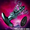 Image de Creature Cocks - Octo-Squirm Vibrerende Anaalplug - 12,4 cm