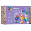 Image de CONNETIX - Magnetisch Tegels - Regenboog Vorm Uitbreidingspakket - 36 Stuks - Magnetisch Speelgoed