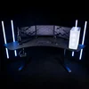 Image de Arozzi Arena Angelo Gaming Hoekbureau - Bureaubrede Muismat - 225 cm - Puur Zwart