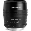Image de Lensbaby - Velvet 85 zwarte Sony FE black Canon RF - Creatieve en Unieke Scherpstelmogelijkheden - Objectieven - Cameralens - Macro en Portret Objectief
