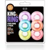 Image de Blush Play met Me koning Of Ring 6-pack Penisring - Multicolor