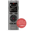 Image de Philips DVT2075 Audio recorder - 2 Hoogwaardige microfoons - Stereo MP3-/ PCM-opname - Sembly AI Notes-software/ spraakherkenning - Groot verlicht display - 8 GB - USB-C - oplaadbare accu - Antraciet