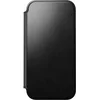 Image de Nomad Horween Lederen Folio iPhone 17 Pro Max   Gerecyclede Aluminium Knoppen   Camera Bedieningsknop   Horween Leer van Topkwaliteit - Zwart